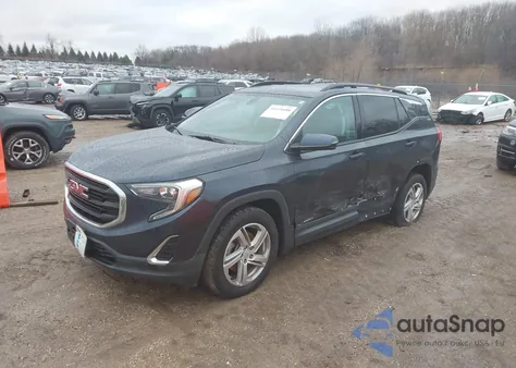 2018 GMC Terrain Sle из США, поврежденный, VIN 3GKALMEX6JL129796